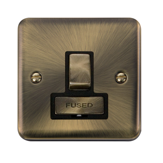 DPAB751BK Deco Plus 13A Ingot DP Switched Fused Co