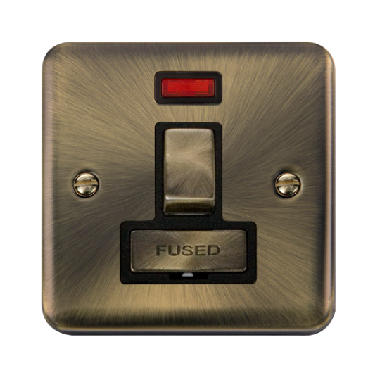 DPAB752BK Deco Plus 13A Ingot DP Switched Fused Co