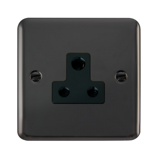 DPBN038BK Deco Plus 5A Round Pin Socket