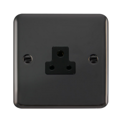 DPBN039BK Deco Plus 2A Round Pin Socket