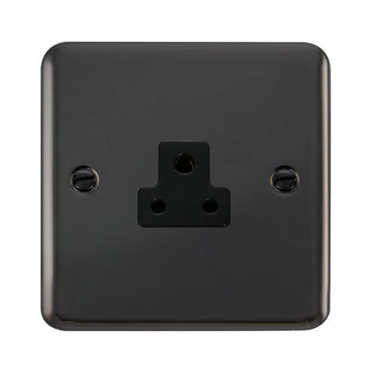 DPBN039BK Deco Plus 2A Round Pin Socket