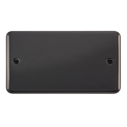 DPBN061 Deco Plus 2 Gang Blank Plate