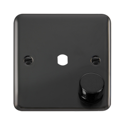 DPBN140PL Deco Plus DPBN 1 GANG DOUBLE DIMMER PLAT