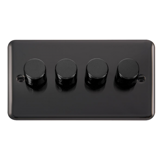DPBN154 Deco Plus 4 Gang 2 Way 400Va Dimmer Switch