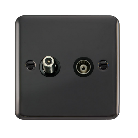 DPBN157BK Deco Plus Isolated Satellite & Isolated