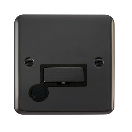 DPBN550BK Deco Plus 13A Ingot Fused Connection Uni