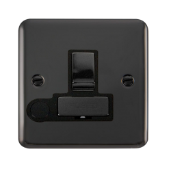 DPBN551BK Deco Plus 13A Ingot DP Switched Fused Co