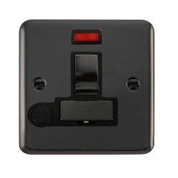 DPBN552BK Deco Plus 13A Ingot DP Switched Fused Co