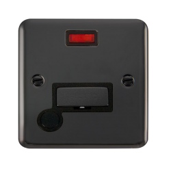 DPBN553BK Deco Plus 13A Ingot Fused Connection Uni