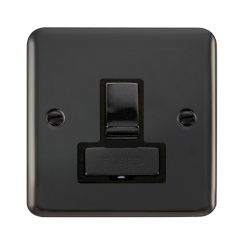 DPBN751BK Deco Plus 13A Ingot DP Switched Fused Co