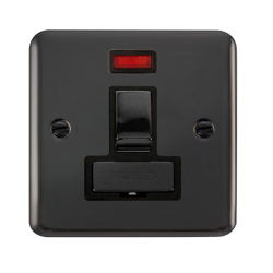 DPBN752BK Deco Plus 13A Ingot DP Switched Fused Co