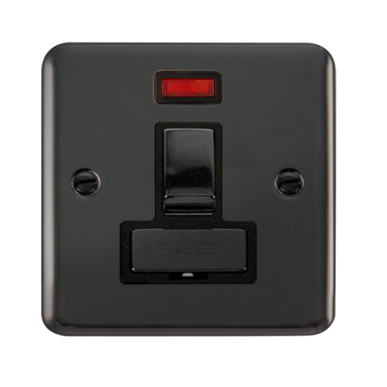 DPBN752BK Deco Plus 13A Ingot DP Switched Fused Co