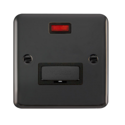 DPBN753BK Deco Plus 13A Ingot Fused Connection Uni