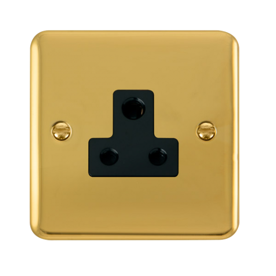 DPBR038BK Deco Plus 5A Round Pin Socket