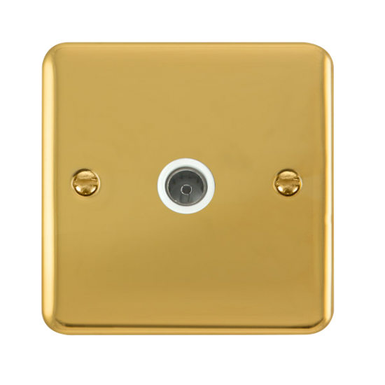 DPBR065WH Deco Plus Single Coaxial Outlet