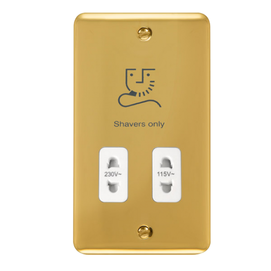 DPBR100WH Deco Plus 115/230V Dual Voltage Shaver S