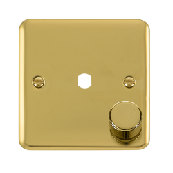 DPBR140PL Deco Plus DPBR 1 GANG DOUBLE DIMMER PLAT