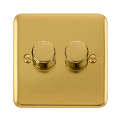 DPBR152 Deco Plus 2 Gang 2 Way 400Va Dimmer Switch