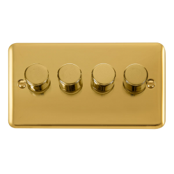 DPBR154 Deco Plus 4 Gang 2 Way 400Va Dimmer Switch