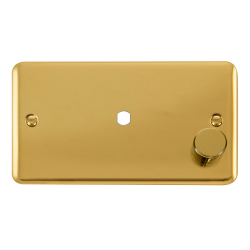 DPBR185 Deco Plus 2 Gang Dimmer Plate & Knob (630W