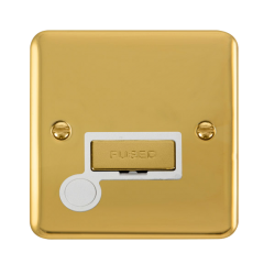 DPBR550WH Deco Plus 13A Ingot Fused Connection Uni