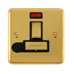 DPBR552BK Deco Plus 13A Ingot DP Switched Fused Co