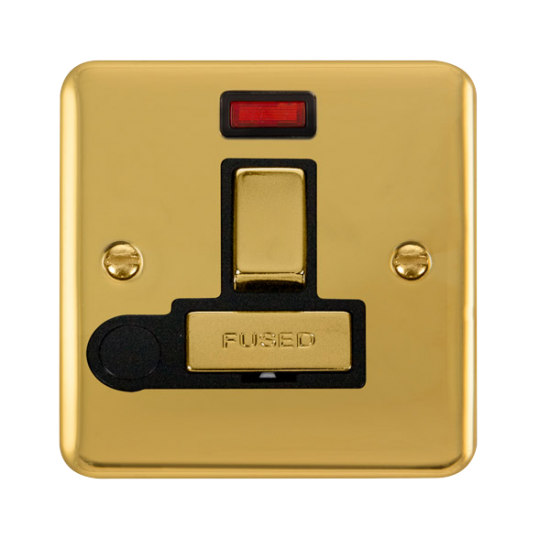 DPBR552BK Deco Plus 13A Ingot DP Switched Fused Co