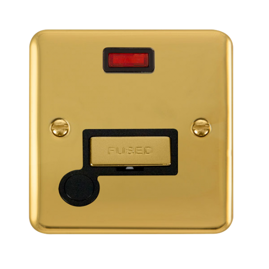 DPBR553BK Deco Plus 13A Ingot Fused Connection Uni