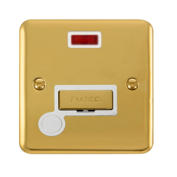 DPBR553WH Deco Plus 13A Ingot Fused Connection Uni
