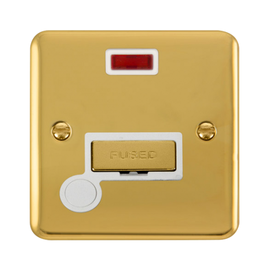 DPBR553WH Deco Plus 13A Ingot Fused Connection Uni