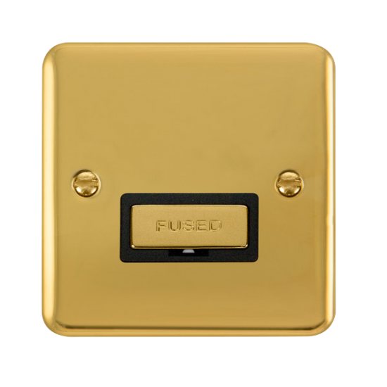 DPBR750BK Deco Plus 13A Ingot Fused Connection Uni
