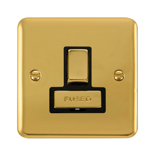 DPBR751BK Deco Plus 13A Ingot DP Switched Fused Co