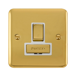 DPBR751WH Deco Plus 13A Ingot DP Switched Fused Co