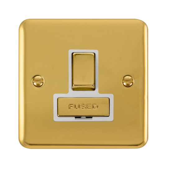 DPBR751WH Deco Plus 13A Ingot DP Switched Fused Co