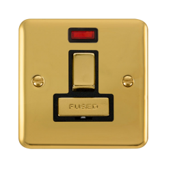 DPBR752BK Deco Plus 13A Ingot DP Switched Fused Co