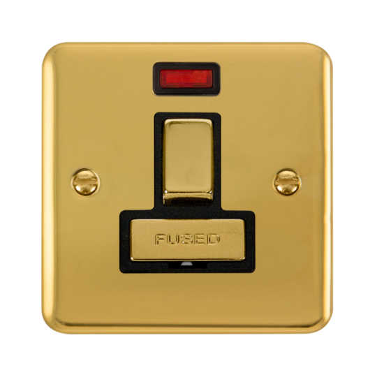 DPBR752BK Deco Plus 13A Ingot DP Switched Fused Co
