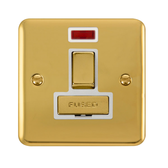 DPBR752WH Deco Plus 13A Ingot DP Switched Fused Co