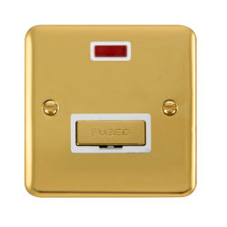 DPBR753WH Deco Plus 13A Ingot Fused Connection Uni