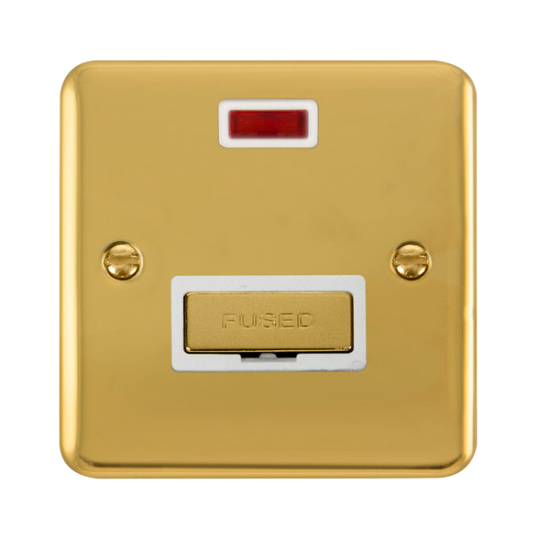 DPBR753WH Deco Plus 13A Ingot Fused Connection Uni