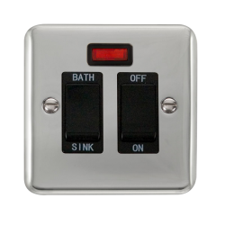 DPCH024BK Deco Plus 20A DP Sink/Bath Switch With N