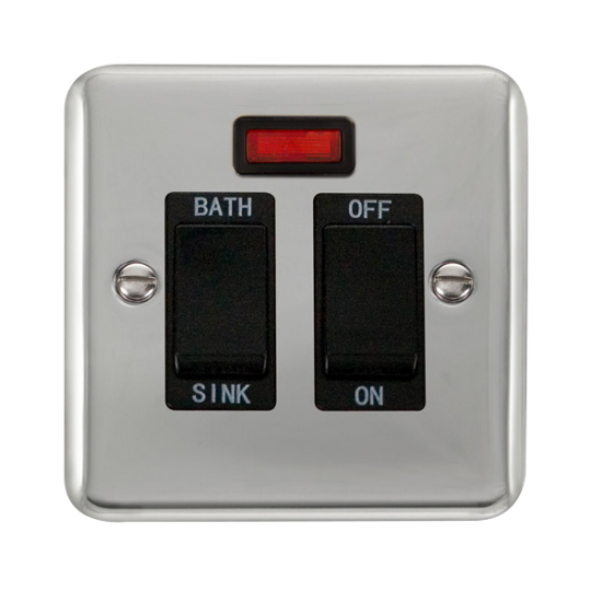 DPCH024BK Deco Plus 20A DP Sink/Bath Switch With N