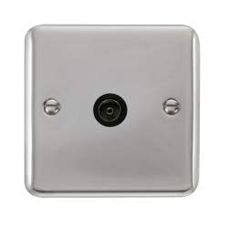 DPCH065BK Deco Plus Single Coaxial Outlet