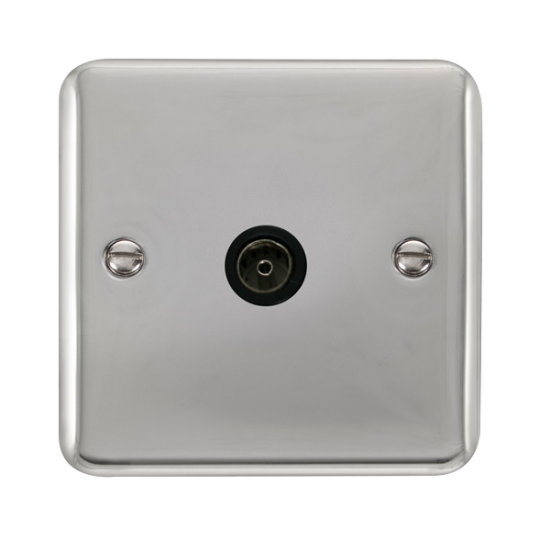 DPCH065BK Deco Plus Single Coaxial Outlet
