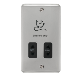DPCH100BK Deco Plus 115/230V Dual Voltage Shaver S