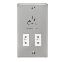 DPCH100WH Deco Plus 115/230V Dual Voltage Shaver S