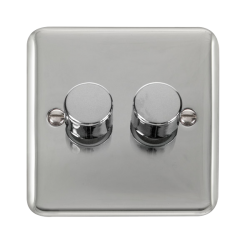 DPCH152 Deco Plus 2 Gang 2 Way 400Va Dimmer Switch