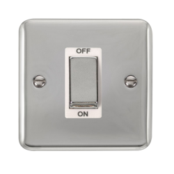 DPCH500WH Deco Plus 45A Ingot 1 Gang DP Switch