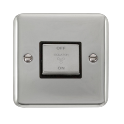 DPCH520BK Deco Plus 10A Ingot 3 Pole Fan Isolation