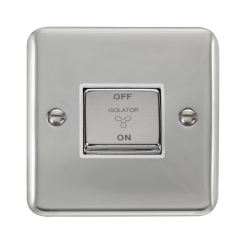DPCH520WH Deco Plus 10A Ingot 3 Pole Fan Isolation