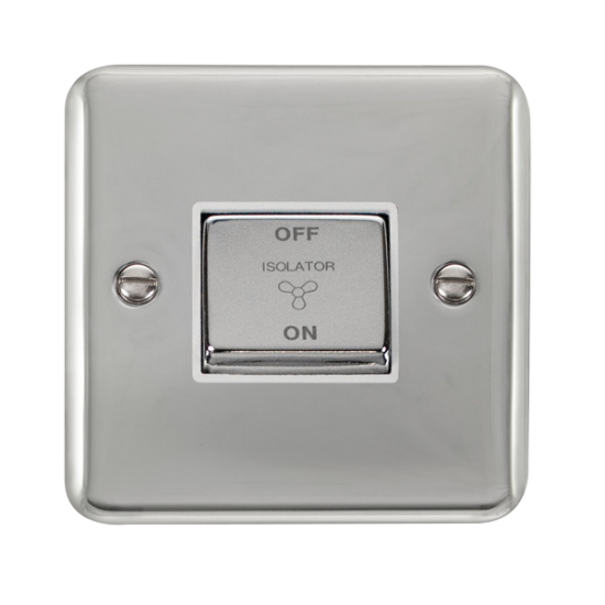 DPCH520WH Deco Plus 10A Ingot 3 Pole Fan Isolation